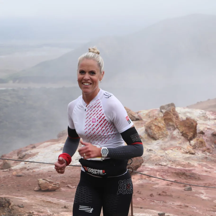 Anna Berglind Palmadottir racing